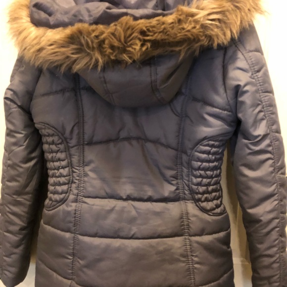 Rampage Jackets & Coats Rampage Hooded Puffer Gray Coat Poshmark